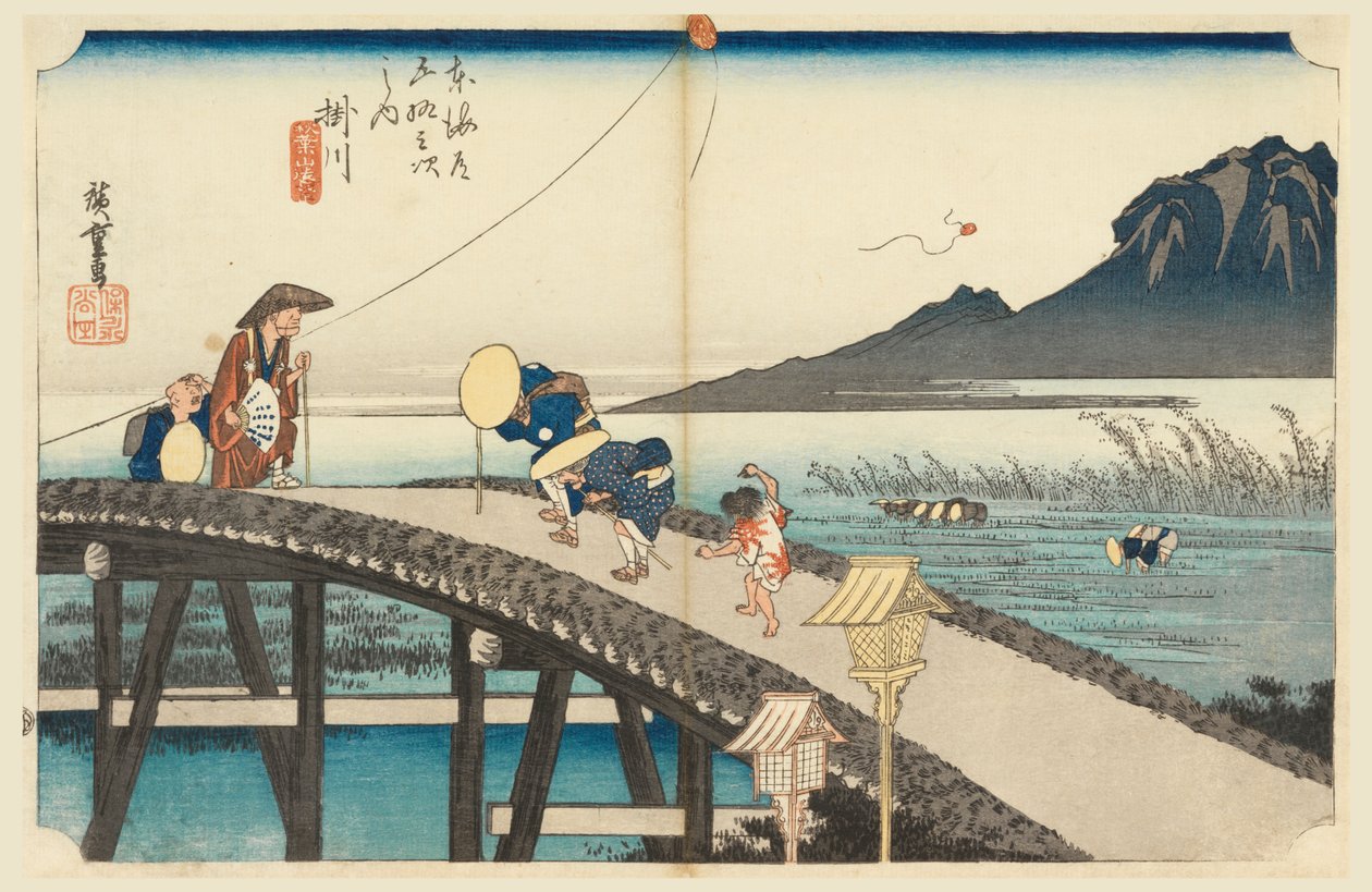 Kakegawa, Momo t Autumn, medlem Te fifty-tre S tachi sound of te urbane lower d av Ando Hiroshige