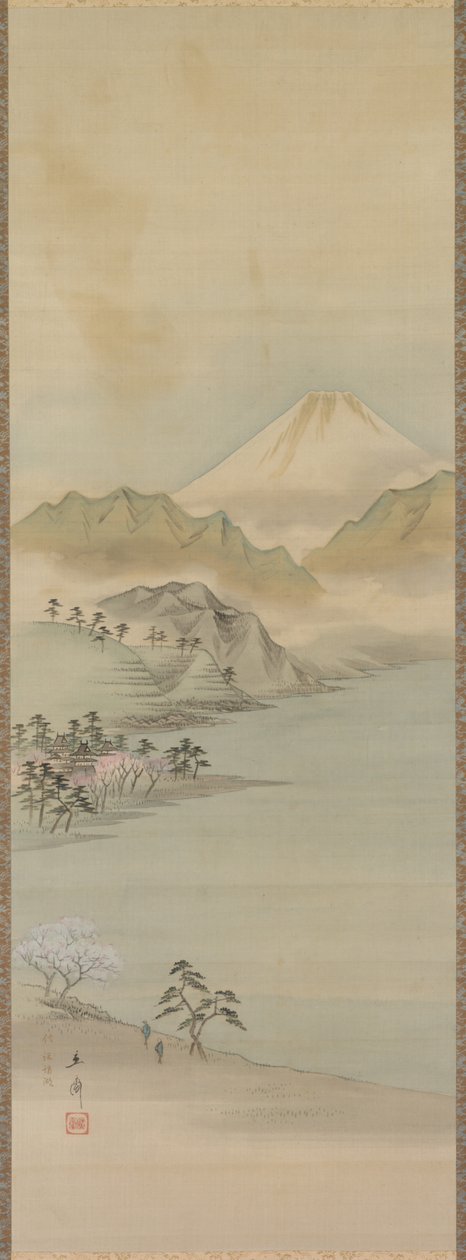 Lake Suwa, 1800-tallet. av Ando Hiroshige