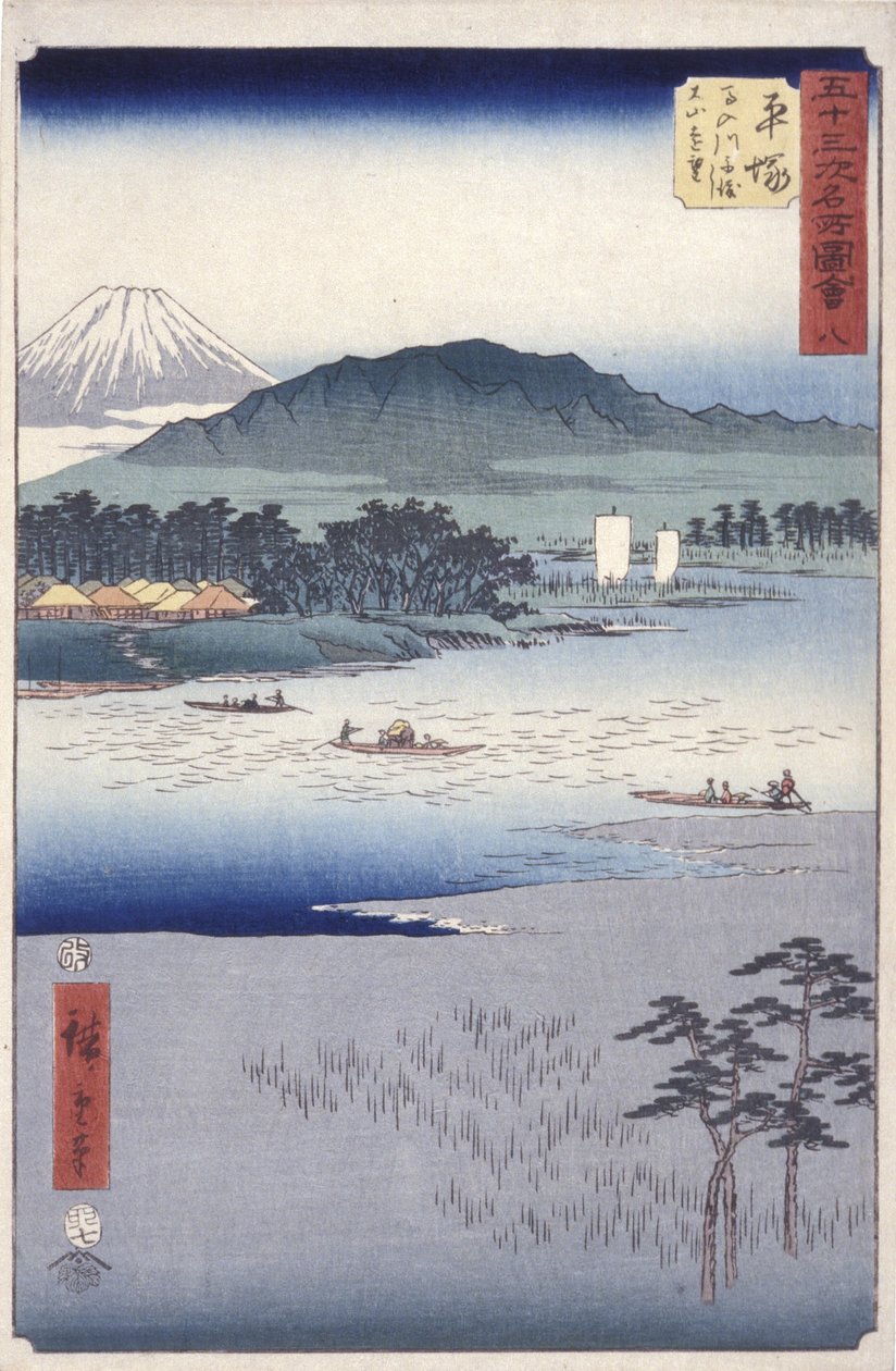 Hirazuna av Ando or Utagawa Hiroshige