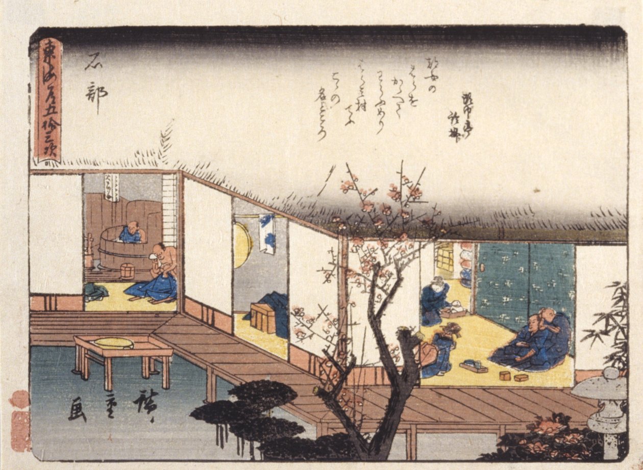 Ishiba av Ando or Utagawa Hiroshige