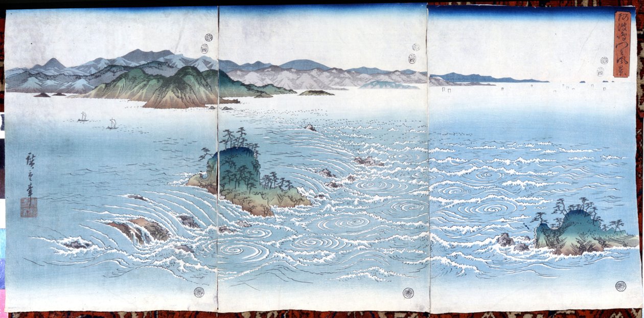 Når det gjelder det, er det en boble, SD. Bare P Hayashi ts av tsw (Utagawa) Hiroshige (1797-1858). av Ando or Utagawa Hiroshige
