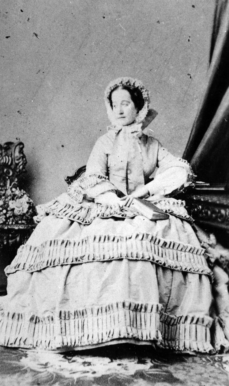 Dronning Eugénie de Montijo av Andre Adolphe Eugene Disderi