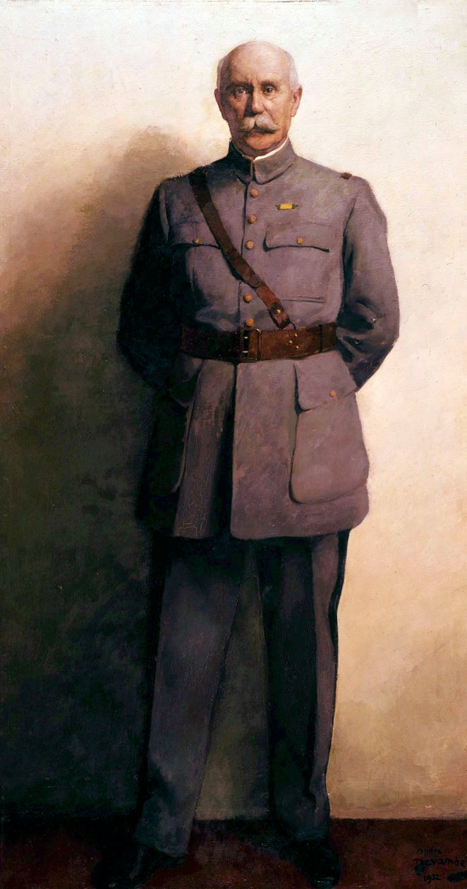 Den franske marskalken Philippe Petain, 1932 av Andre Devambez