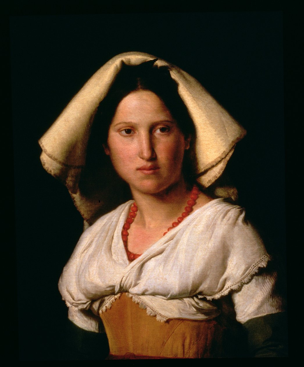 Portrett av Vittoria Caldoni eller, Den unge italieneren av Andre Jacques Victor Orsel