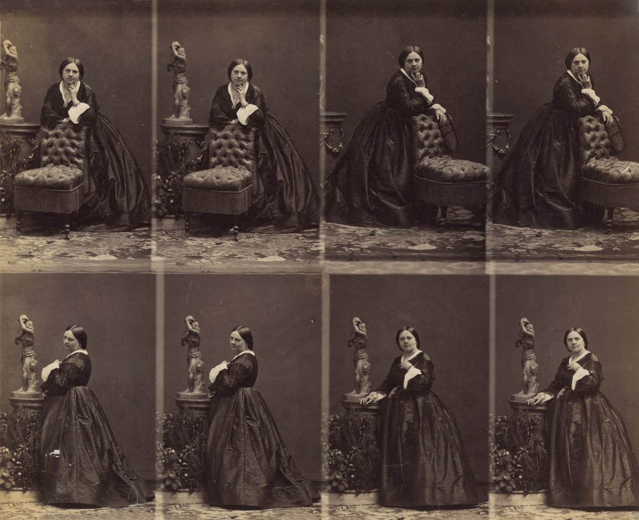 Berthe, 22. januar 1862-april 1862. av Andre Adolphe Eugene Disderi