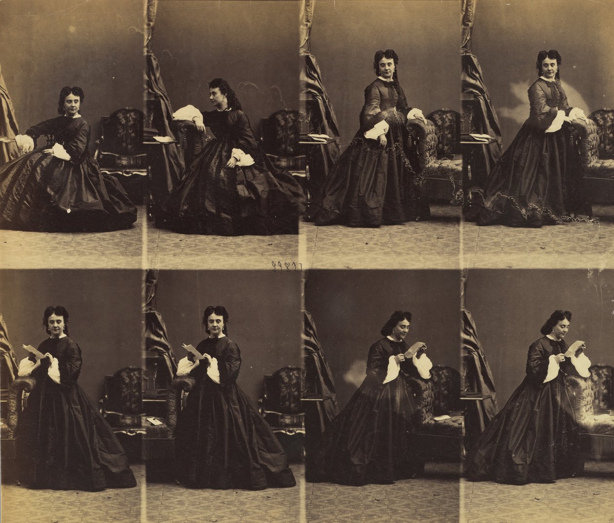 Mangen, 1861. av Andre Adolphe Eugene Disderi