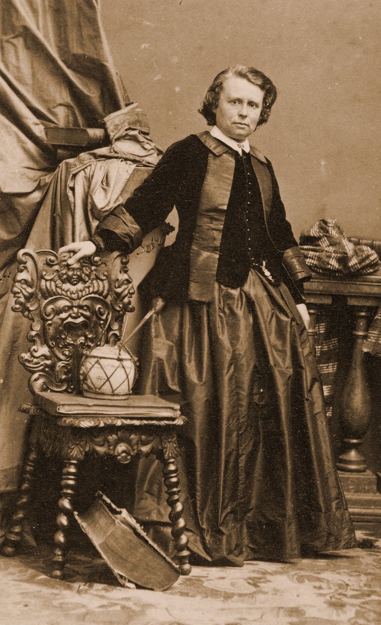 Portrett av Rosa Bonheur, ca. 1861 (bilde) av Andre Adolphe Eugene Disderi