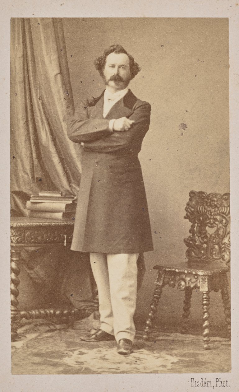 Portrett av Sir Robert Peel 1788-1850, 1862. av Andre Adolphe Eugene Disderi