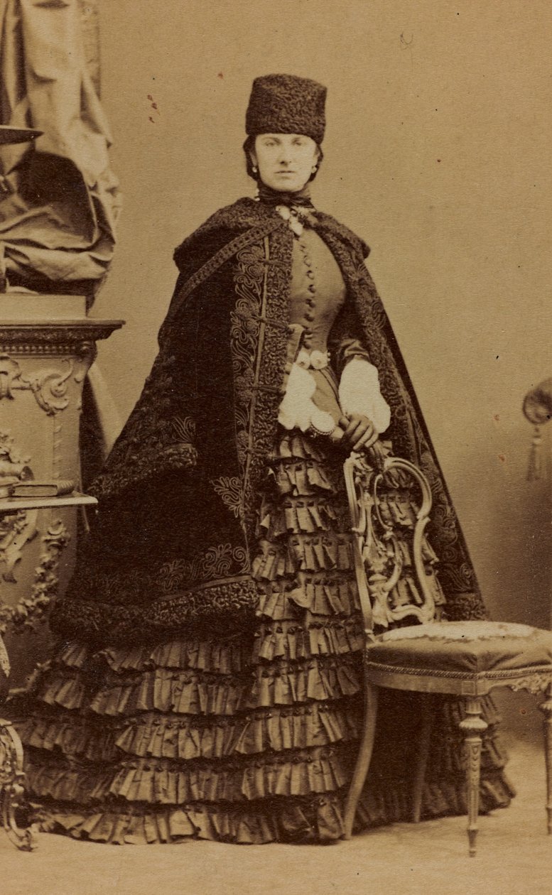 Portrett av Anne Sutherland-Leveson-Gower, hertuginne av Sutherland av Andre Adolphe Eugene Disderi