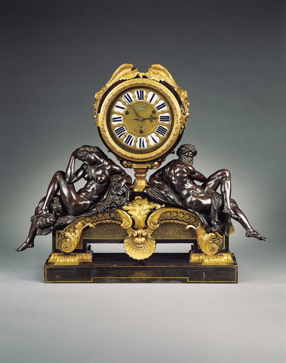 Klokke av "Epoque Regence av Andre Charles Boulle