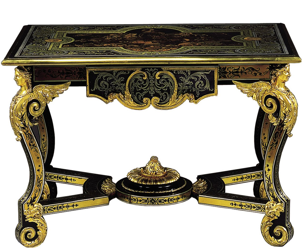 Ludvig XIV midtbord, ca. 1685 av Andre Charles Boulle
