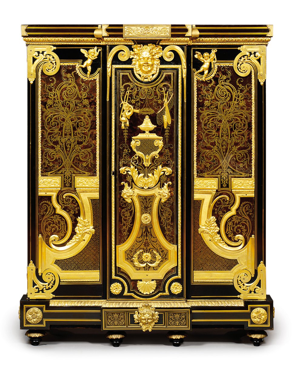 Louis XIV liten garderobe, ca.1700-10 av Andre Charles Boulle