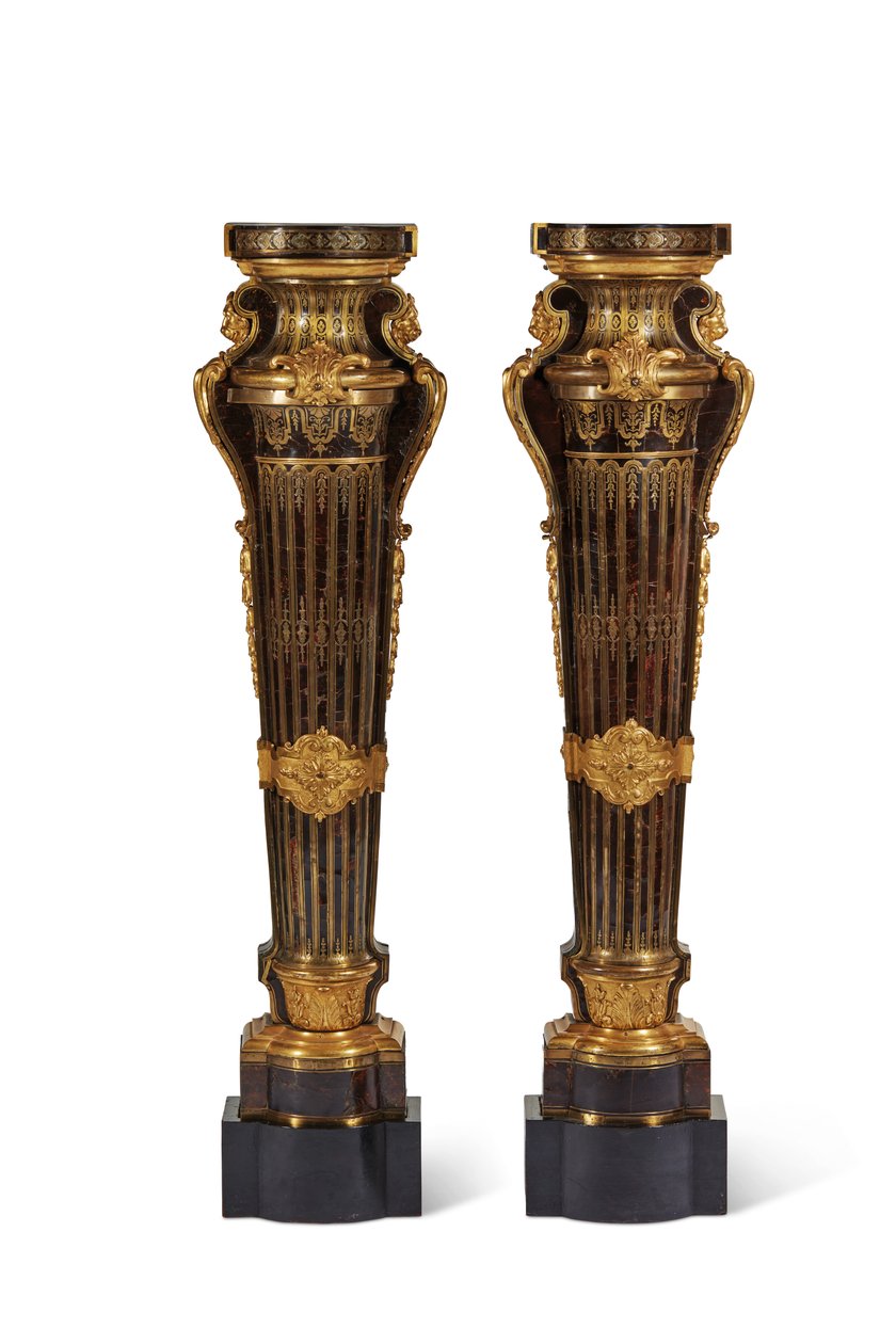 Par Louis XIV-sokler, 1700-15 av Andre Charles Boulle