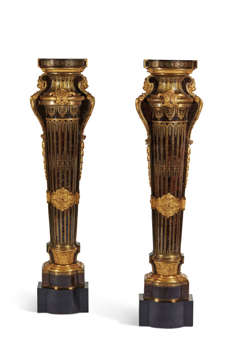 Par Louis XIV-sokler, 1700-15 av Andre Charles Boulle