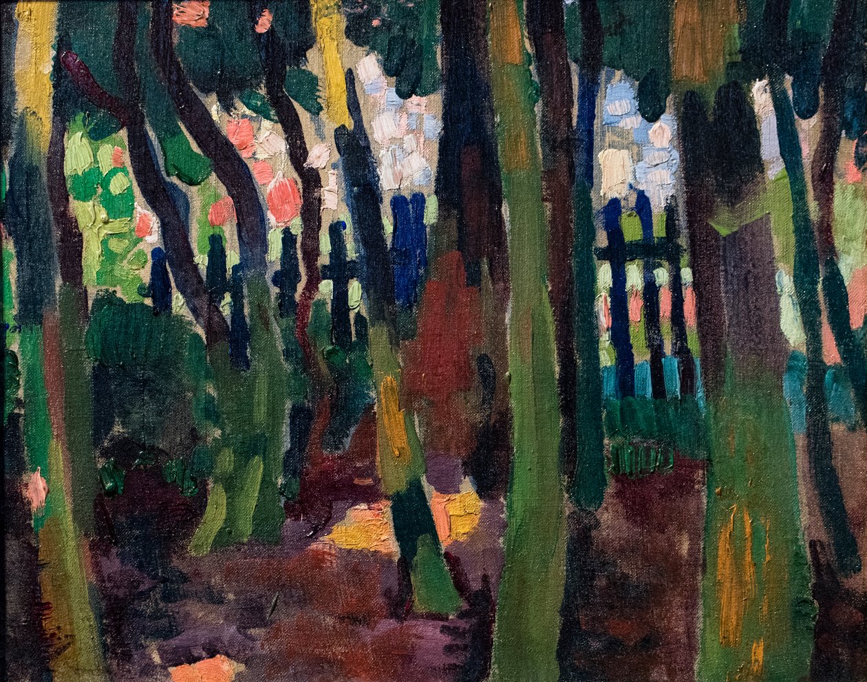 La Clairière, rundt 1904 (olje på lerret) av Andre Derain
