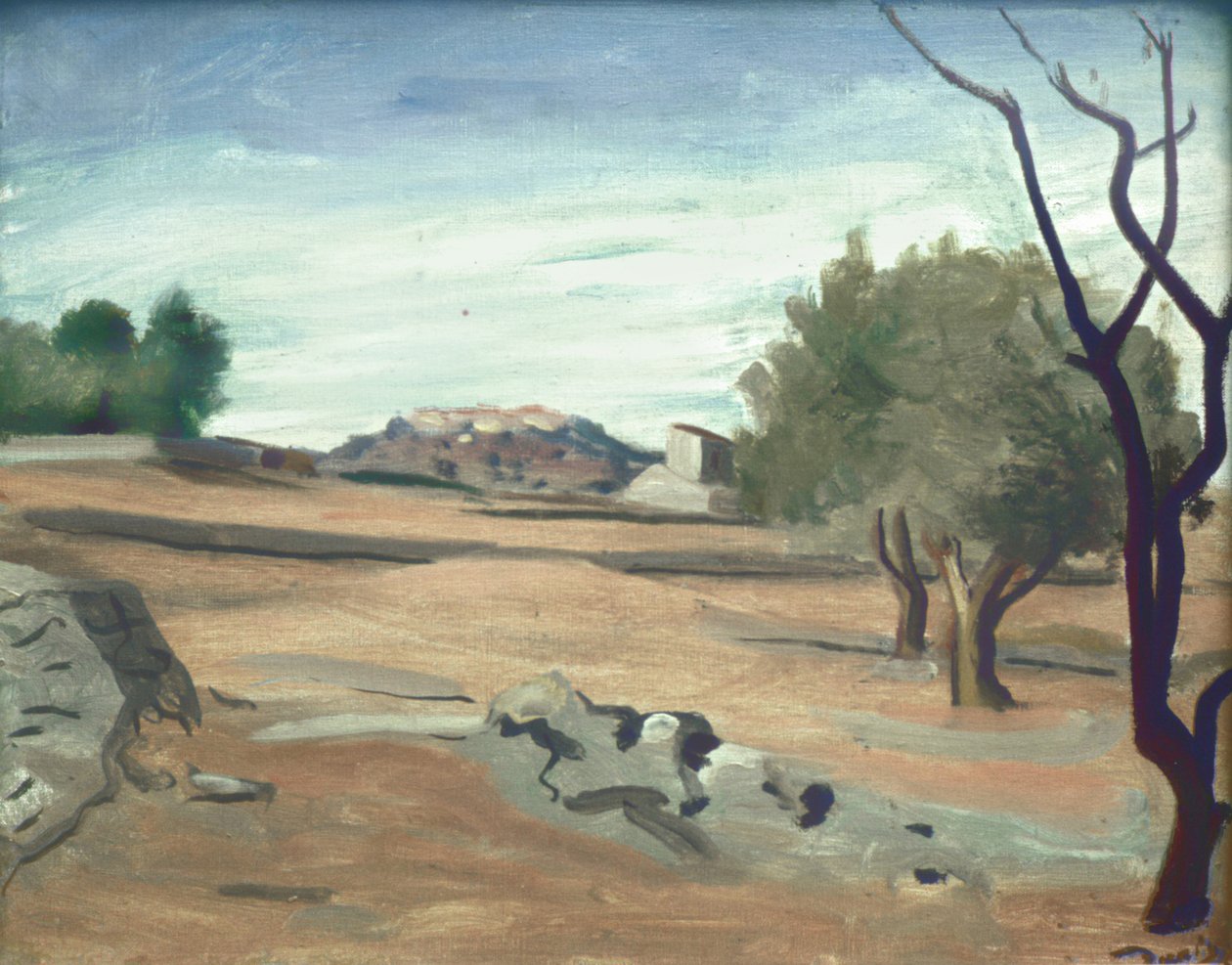 Landskap i Provence, ca. 1931 (olje på lerret) av Andre Derain