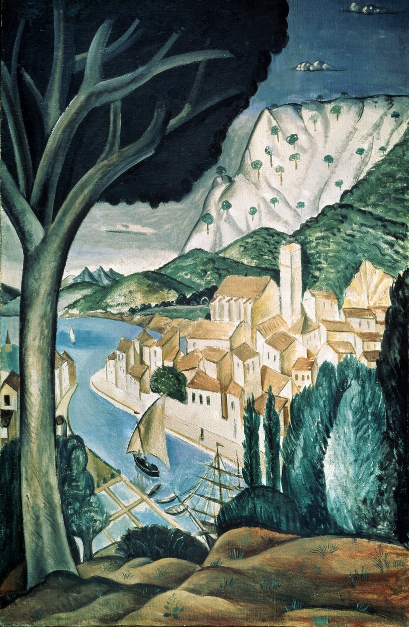 Martigues (havn i Provence) av Andre Derain