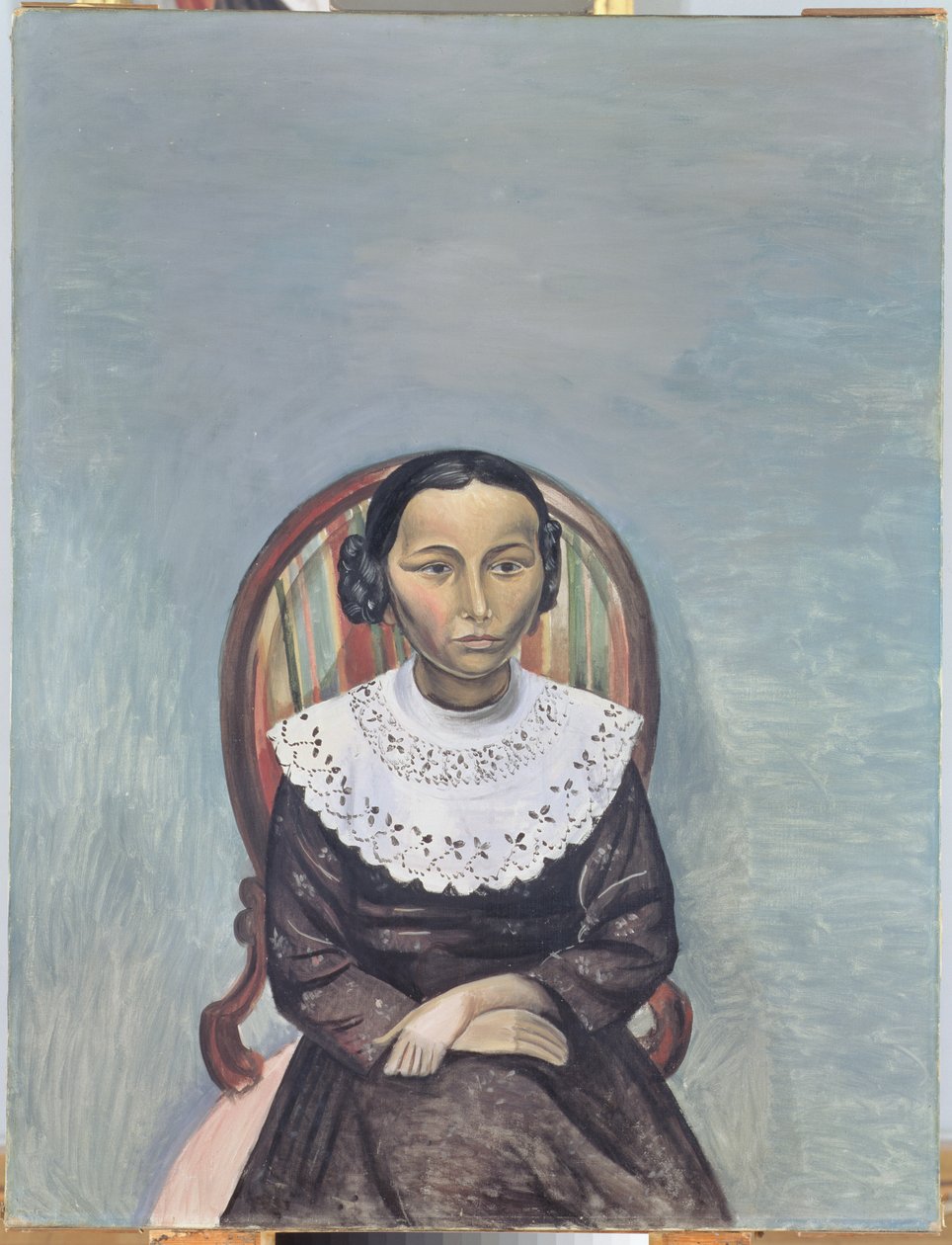 Portrett av en ung jente i svart av Andre Derain