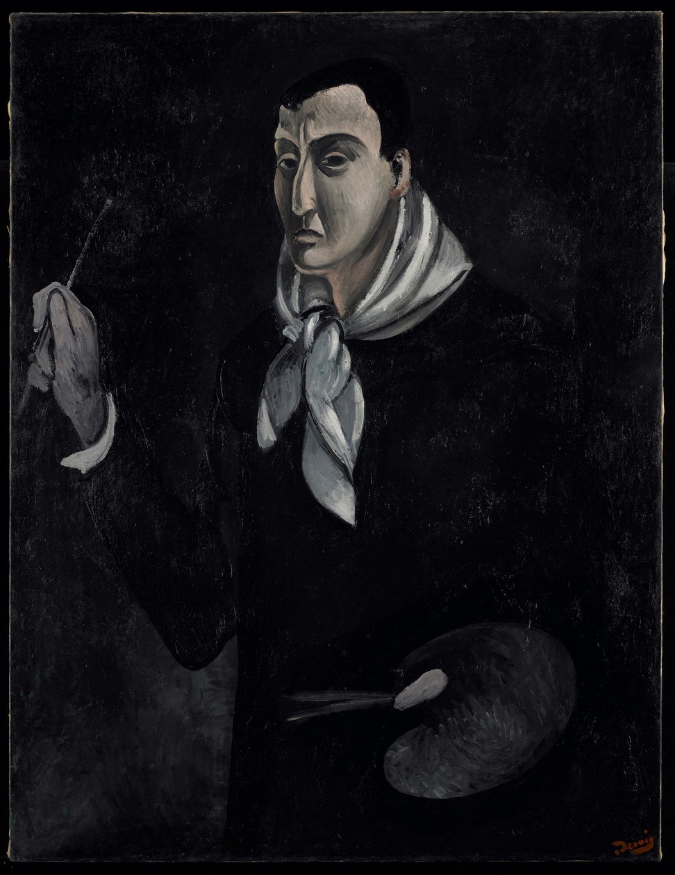Portrett av kunstneren, ca. 1912–14 (olje på lerret) av Andre Derain