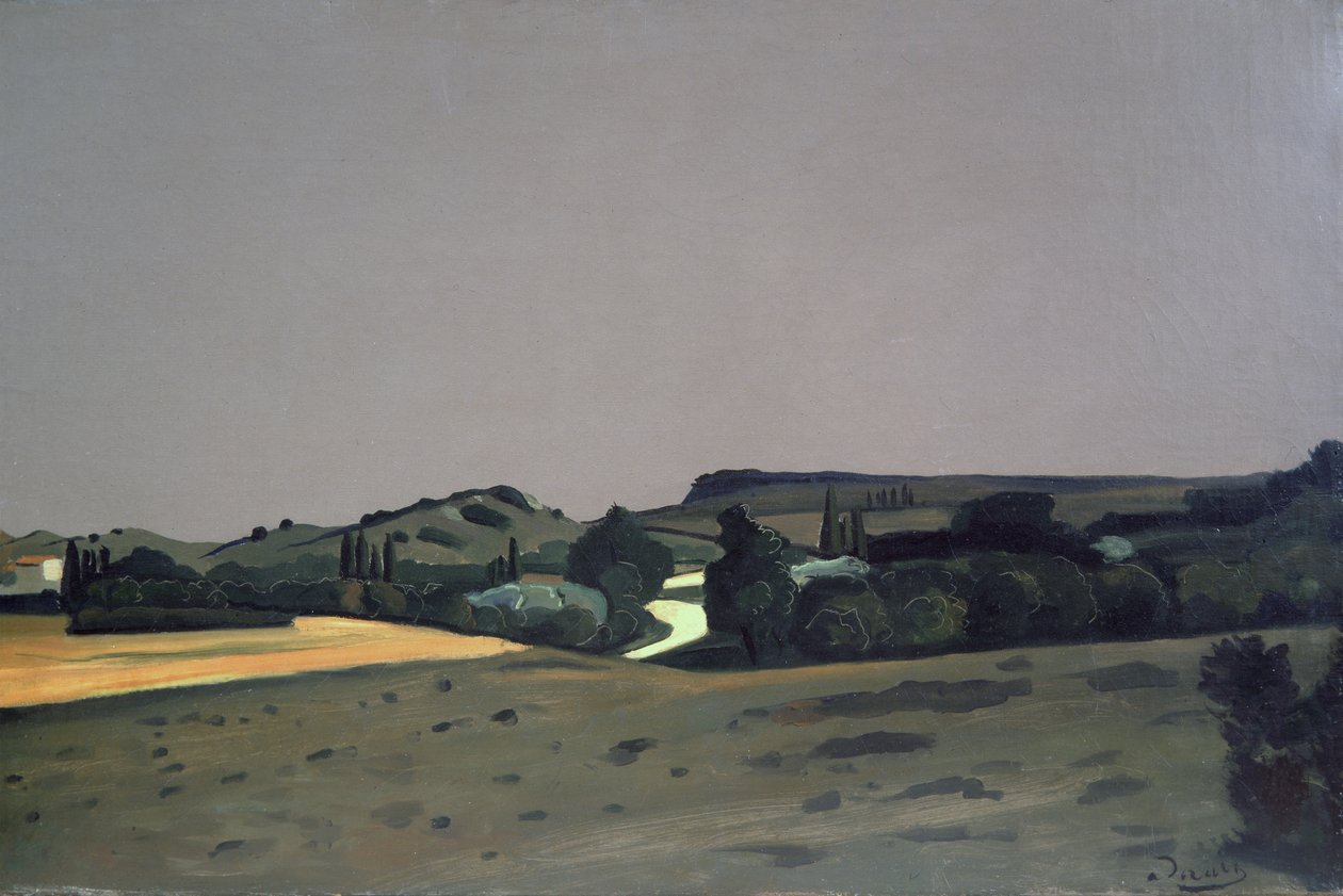 Provençalsk landskap av Andre Derain