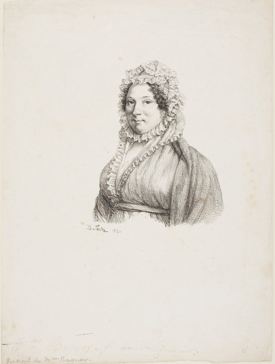 Portrett av Madame Baquoy av Andre Dutertre