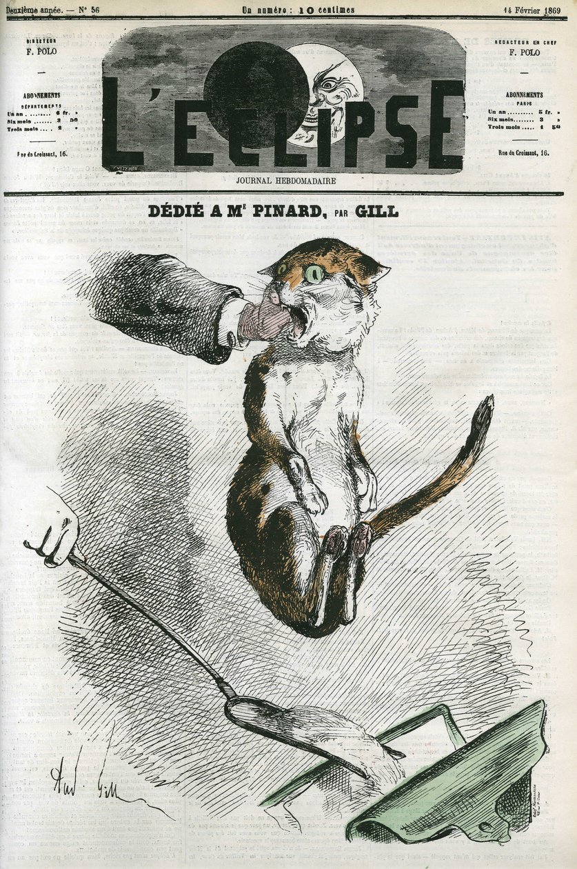 Dø en Madame Pinard. Omslag i "" L