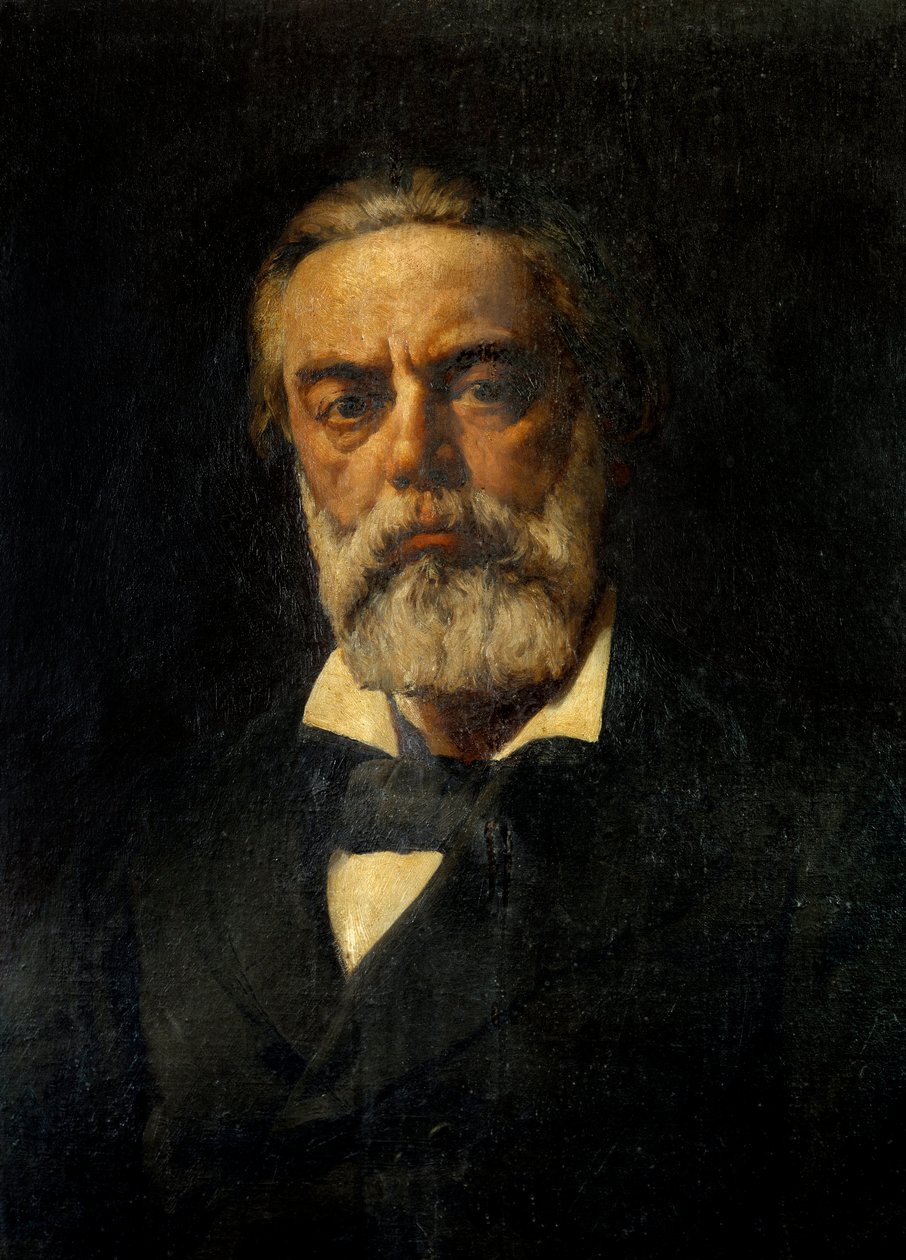Portrett av Jules Valles (1832-1885) Forfatter og journalist Maleri av Andre Gil (1840-1885) 1881 Søn. 1,25x1,03 m Paris, Musee Carnavalet av Andre Gill