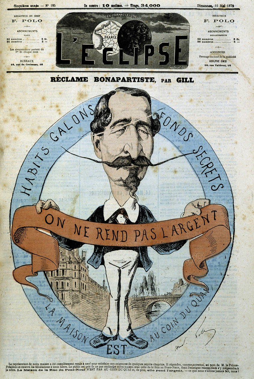 Reclame Bonapartist - Cover av L