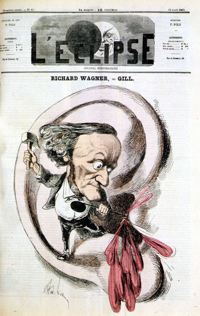 Richard Wagner - av Gill, i "" L
