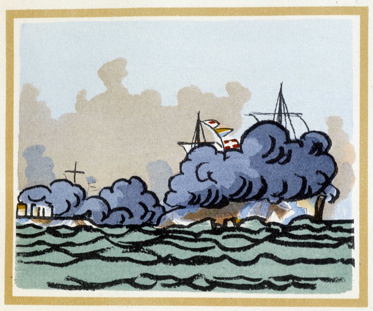 31. mai 1916: Battle Navale - i 