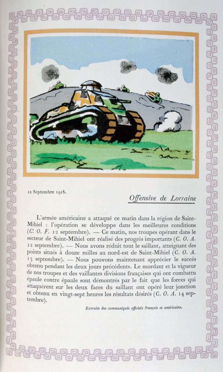 Lorraine-offensiv, 12. september 1918, 1919 av Andre Helle