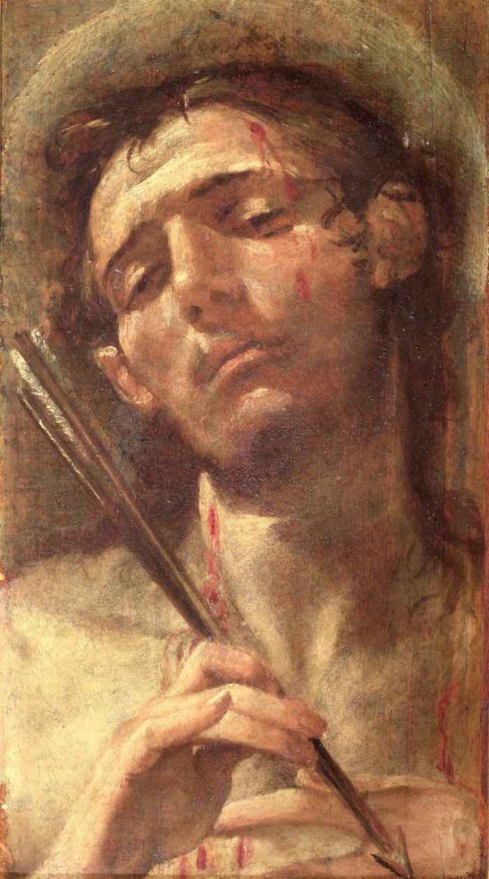 St. Sebastian av Andrea Boscoli