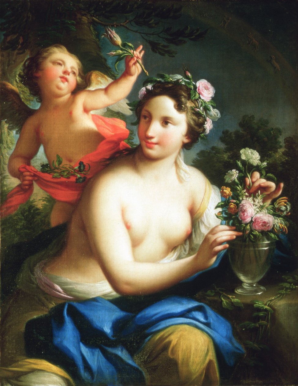 Allegori om våren, ca. 1760 av Andrea Casali