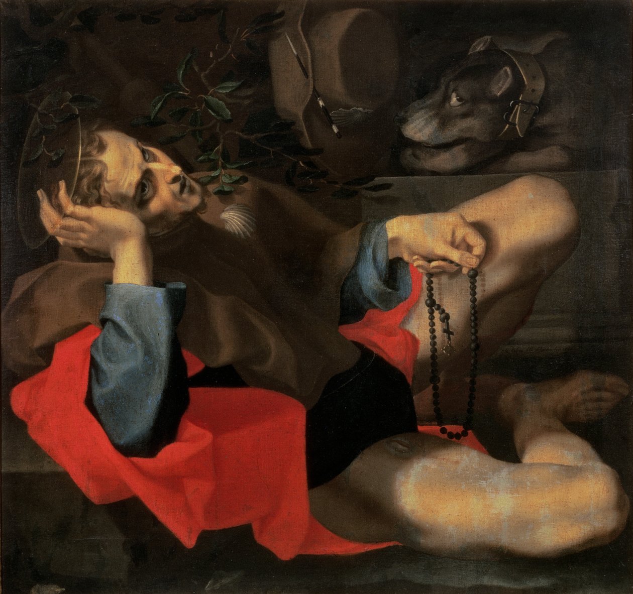 St. Roch av Andrea Lilio