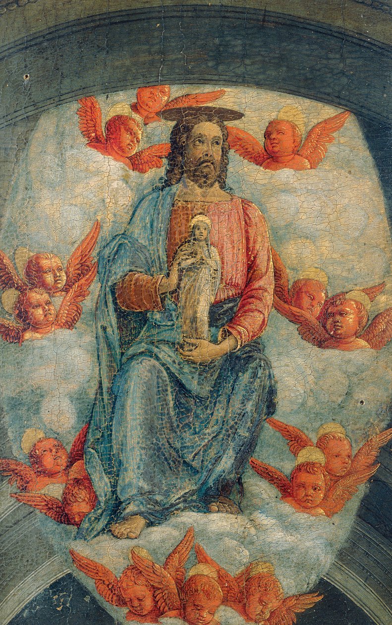 Kristus med jomfruens sjel av Andrea Mantegna