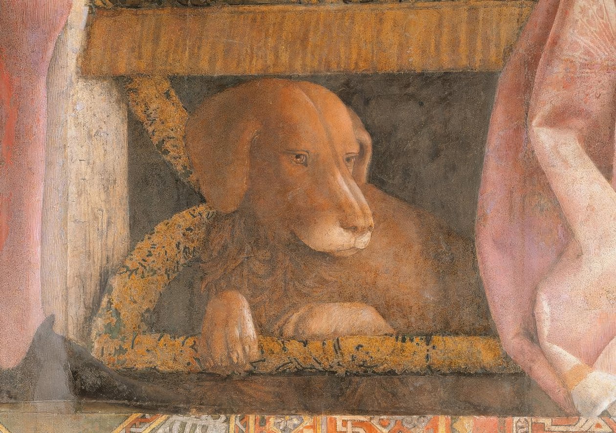 Lodovico III. Gonzaga med familie og hoff av Andrea Mantegna