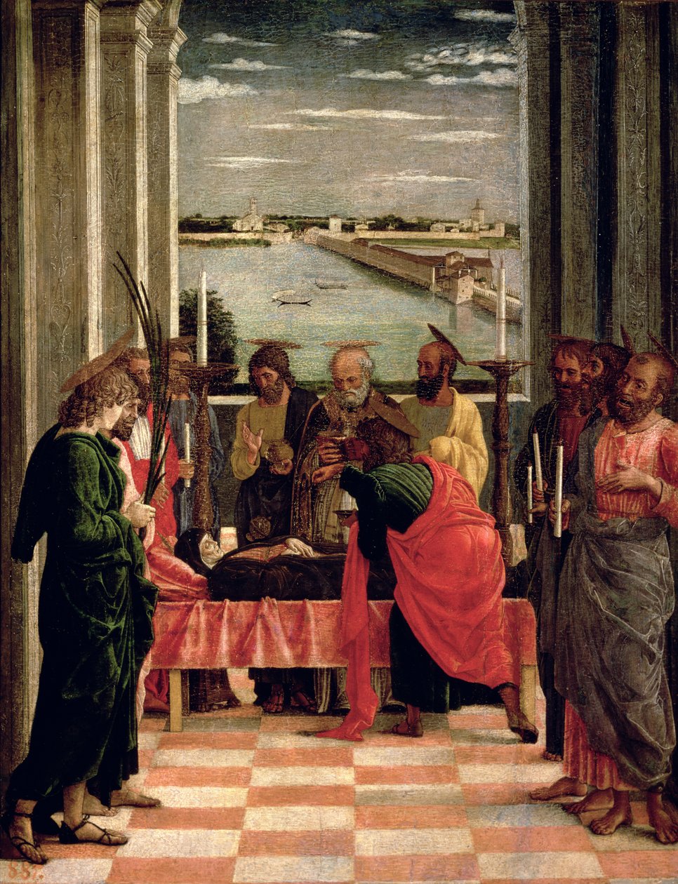 Jomfruens død av Andrea Mantegna