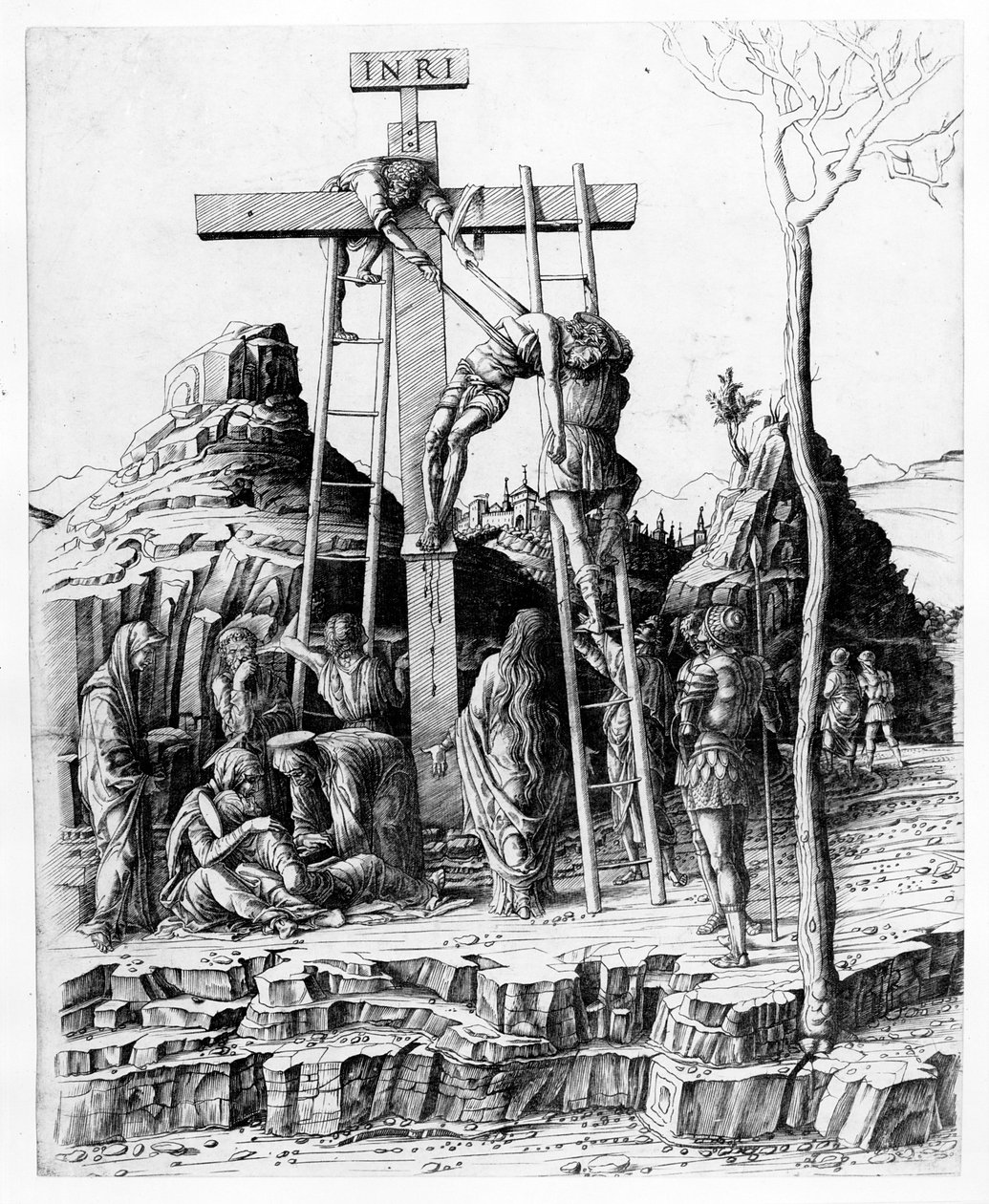 Nedstigningen fra korset av Andrea Mantegna