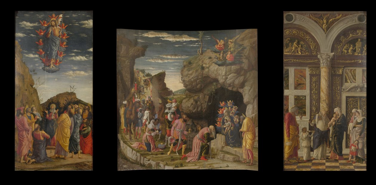 Triptych Triptych av Andrea Mantegna