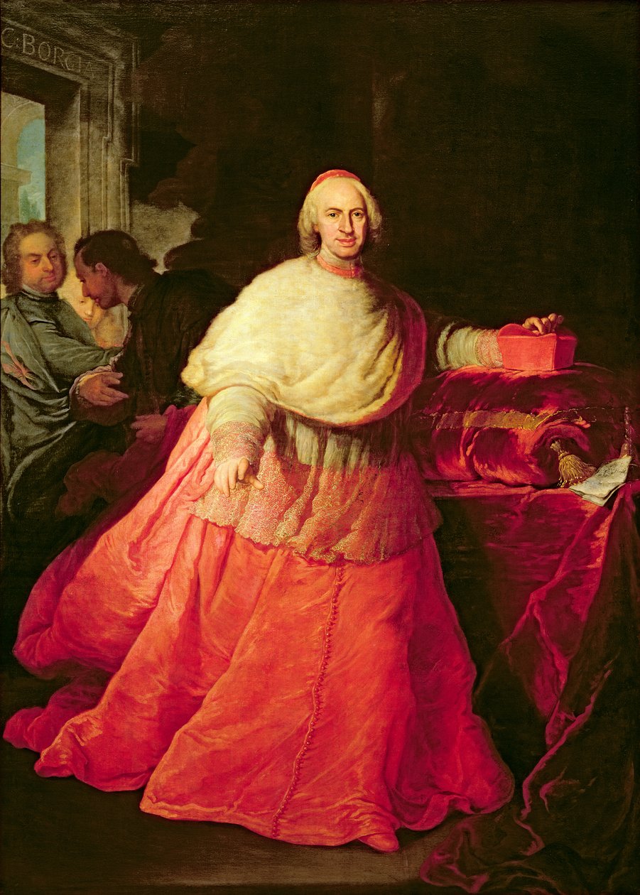 Kardinal Carlos de Borja, ca. 1721 av Andrea Procaccini