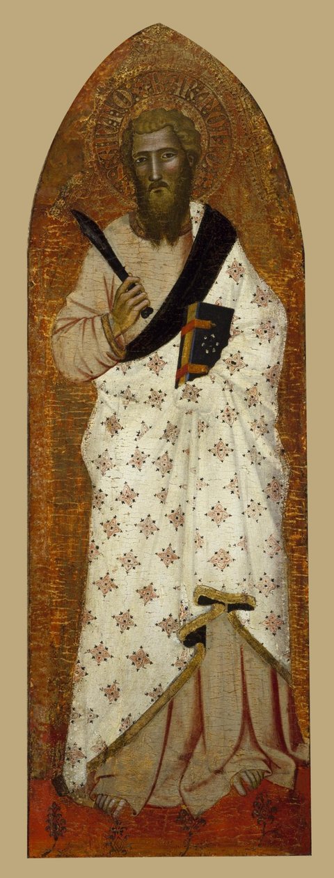 Saint Bartholomew av Andrea da Firenze
