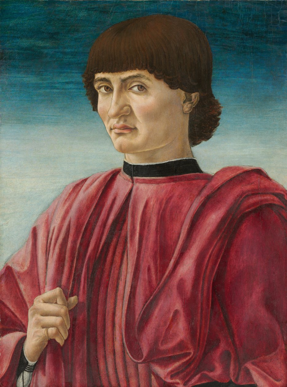 Portrett av en herre av Andrea del Castagno