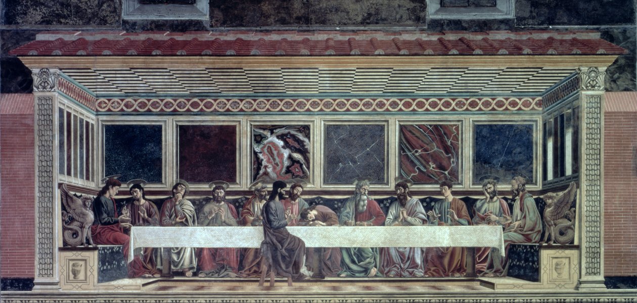 Nattverden, ca. 1447 av Andrea del Castagno