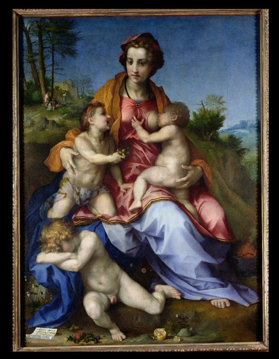 Velgjørenhet, 1518-19 av Andrea del Sarto