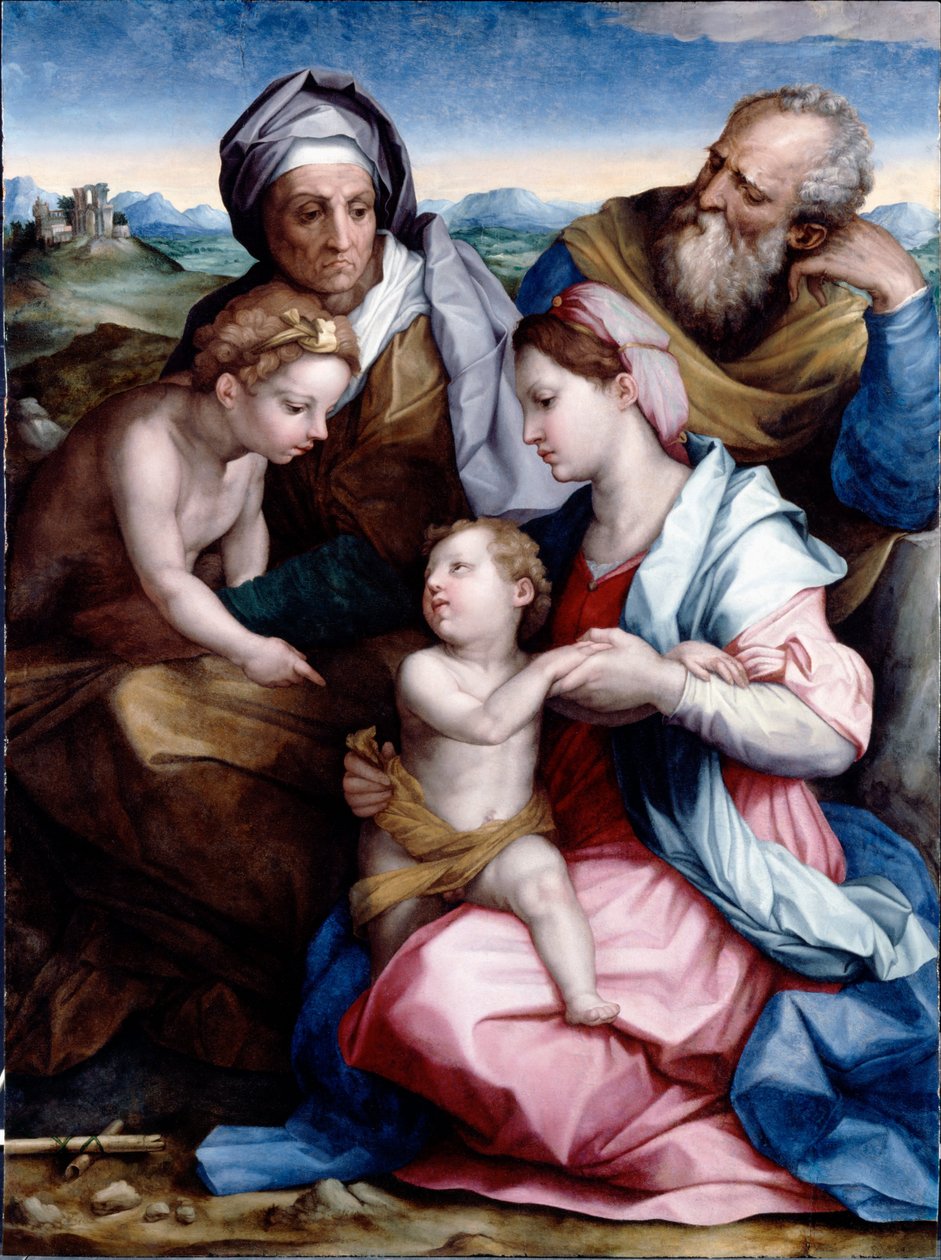 Hellig familie av Andrea del Sarto