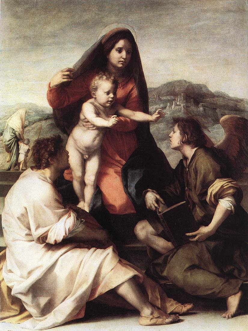 Madonna fra trappen av Andrea del Sarto