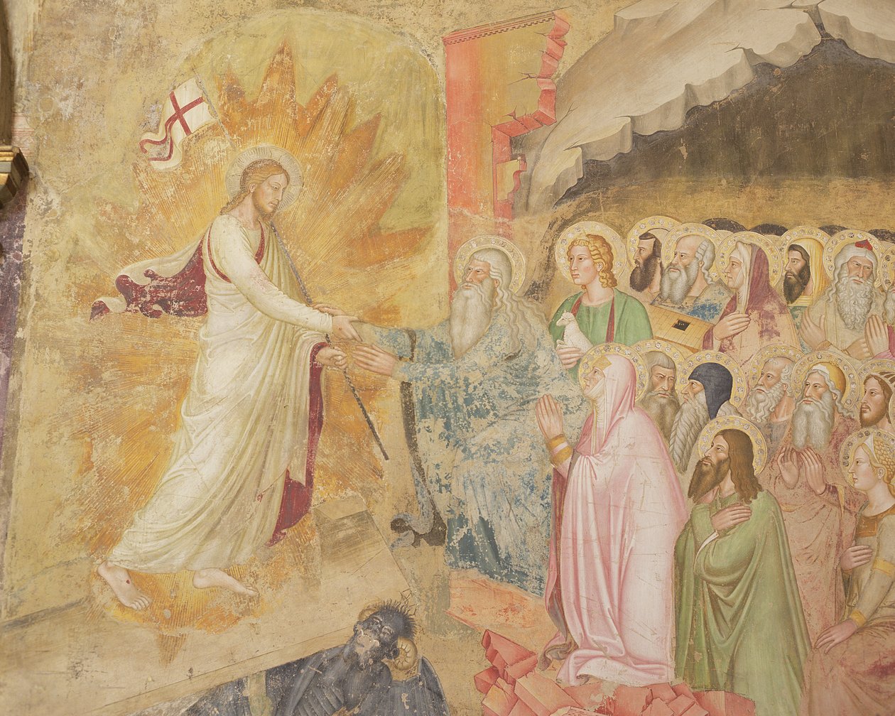 Nedstigning fra korset, Capellone av spanjolene, 1365-67 av Andrea di Bonaiuto