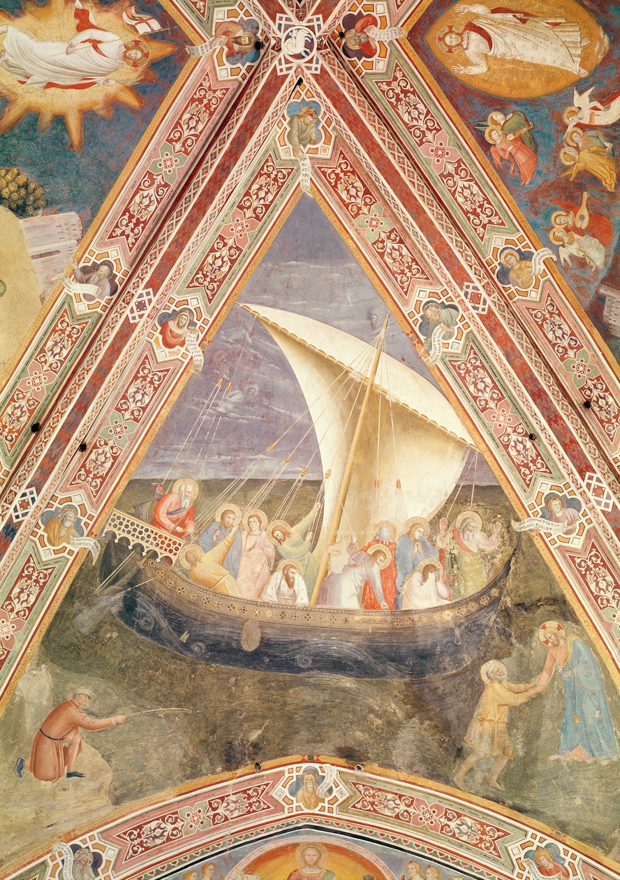 Petersbåten, ca. 1366-1368 av Andrea di Bonaiuto