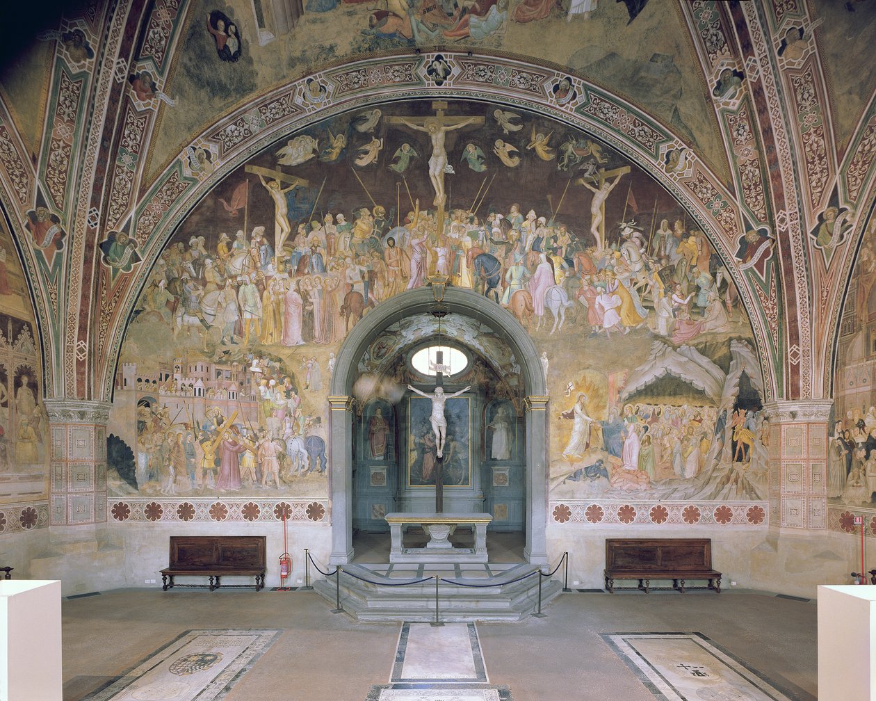 Scener fra Kristi liv, fra det spanske kapellet, ca. 1365 av Andrea di Bonaiuto