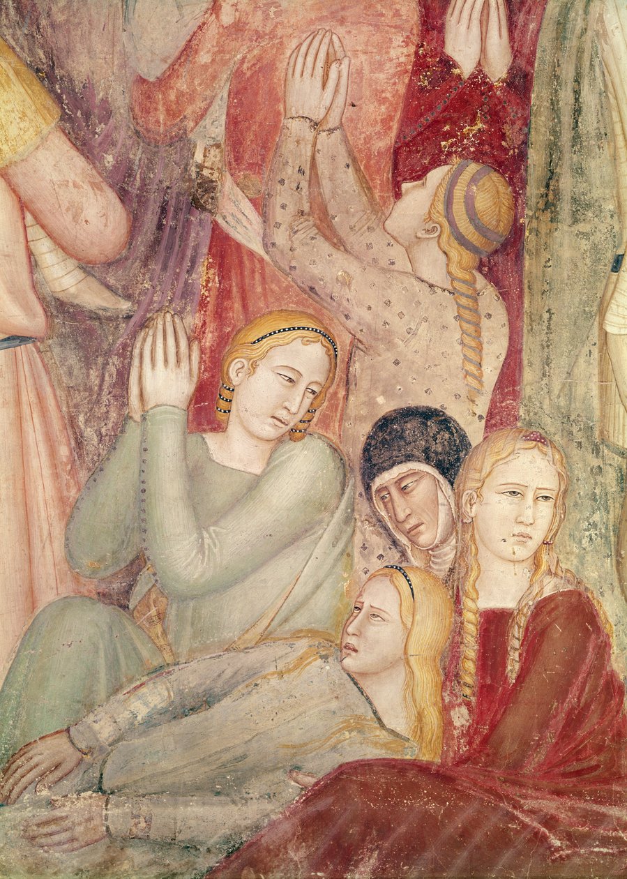 The Preaching of Saint Peter Martyr, ca. 1366-68 (detalj av 439289) av Andrea di Bonaiuto